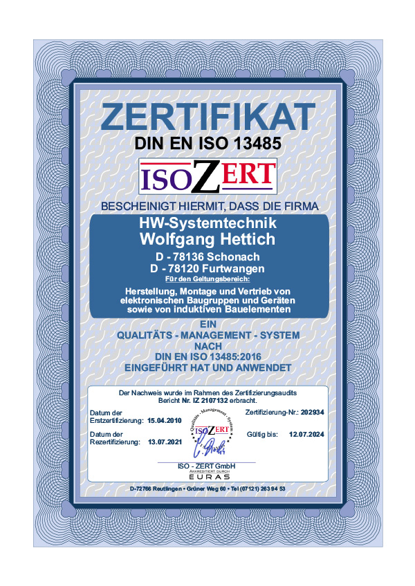 DIN ISO 13485